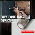 thumbnail image 6 of Fridja Self-Cooling Diamond Dry Drill Bit, For Ceramic Tile Stone Glass Hard Materials (Not For Wood), Round Shank 5mm - 16mm, 6 of 7