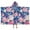 Pioneer Flower Floral, variant on Pioneer Flower Floral Print Pattern Hooded Bath Towel，50"x30" for Ages 3 To 12 Kids, Quick Dry Lightweight Soft Microfiber Hood Beach Towel Cover Up for Kids