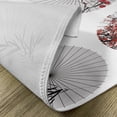 thumbnail image 5 of Ambesonne Japanese Place Mats Set of 4, Floral Art on Umbrella, Standard Size, White and Red, 5 of 6