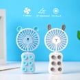 thumbnail image 3 of Amdohai New USB Portable Mini Rechargeable Handheld Fan Silicone Suction Cup Mobile Phone Bracket Night Light Fan, 3 of 8