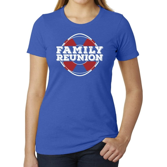 Life Raft- Family Reunion Woman's T-shirts - Royal MH200WFAM S24 2XL