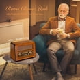 thumbnail image 2 of Radio vintage PRUNUS J-199 Bluetooth AM FM de onda corta de 15 W, 2 of 6