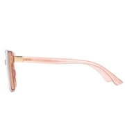 Piranha Eyewear Bloom Eco-Pact Sunglasses for Women with Blue to Peach Ombre Lens