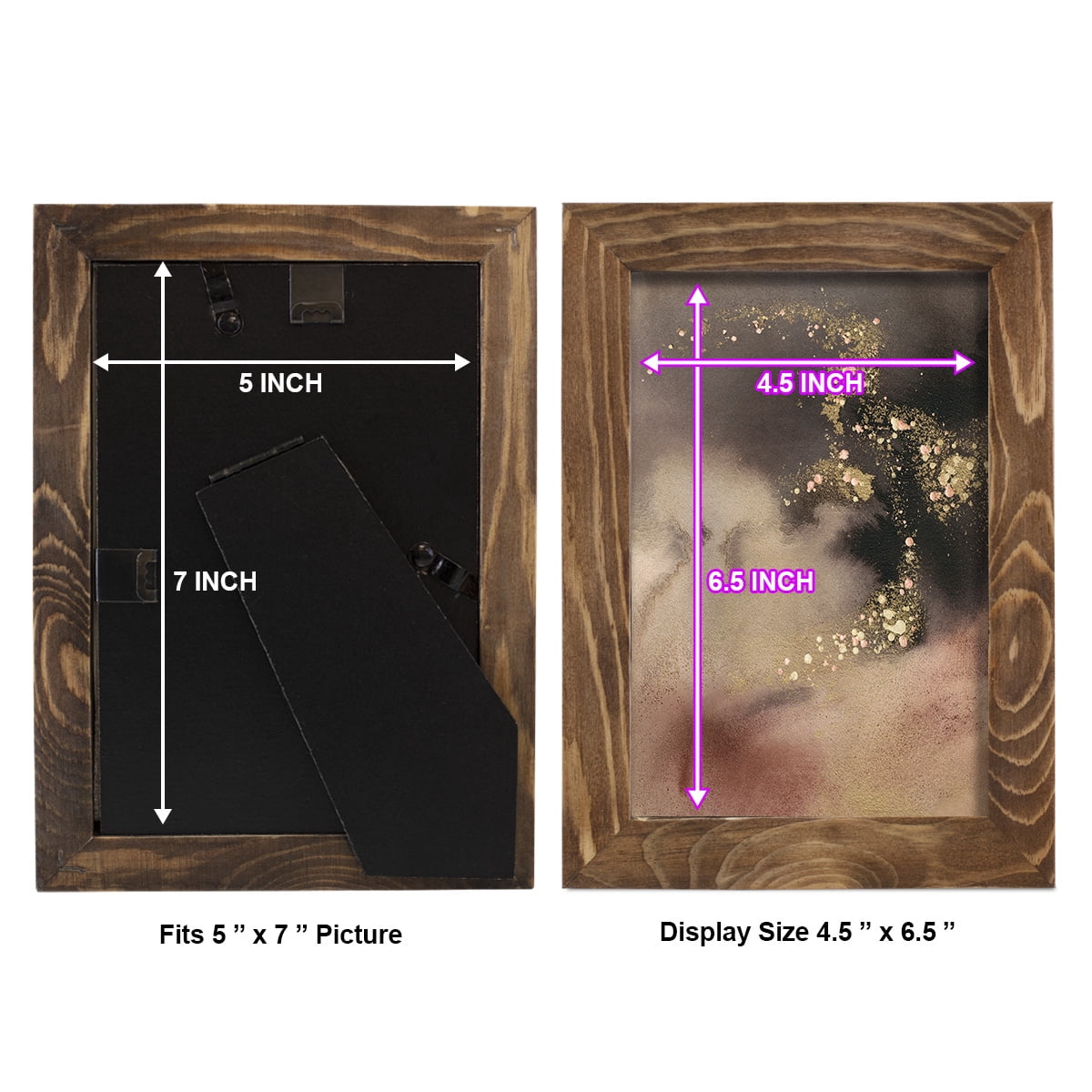 UA UK Mountain Seasons II - Framed Print w/glass - Walnut