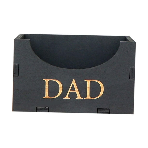 Regalos para el Día del Padre de parte de la esposa y el papá: caja para guardar sombreros para el compromiso del esposo y el papá. PAPÁ