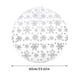thumbnail image 1 of Falda de árbol de Navidad de 60cm, alfombra de piel sintética, alfombra de felpa blanca con copos de nieve para el hogar, árbol de Navidad, decoración de Año Nuevo, delantal de Navidad, adorno, 1 of 4