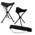 thumbnail image 1 of Set De 2 Bancos plegables portátil tipo taburete para playa y camping negro 6.49 pulg Elly Decor SO-TTP, 1 of 8