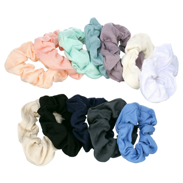 Cotton scrunchies cheap