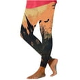 thumbnail image 7 of laiqvcdr Women's Halloween Print Yoga Pants Fashionable Seasonal Pattern Leggings High Waist Comfortable Stretch Workout Running Tights Casual Athletic Wear Full Length, 7 of 7