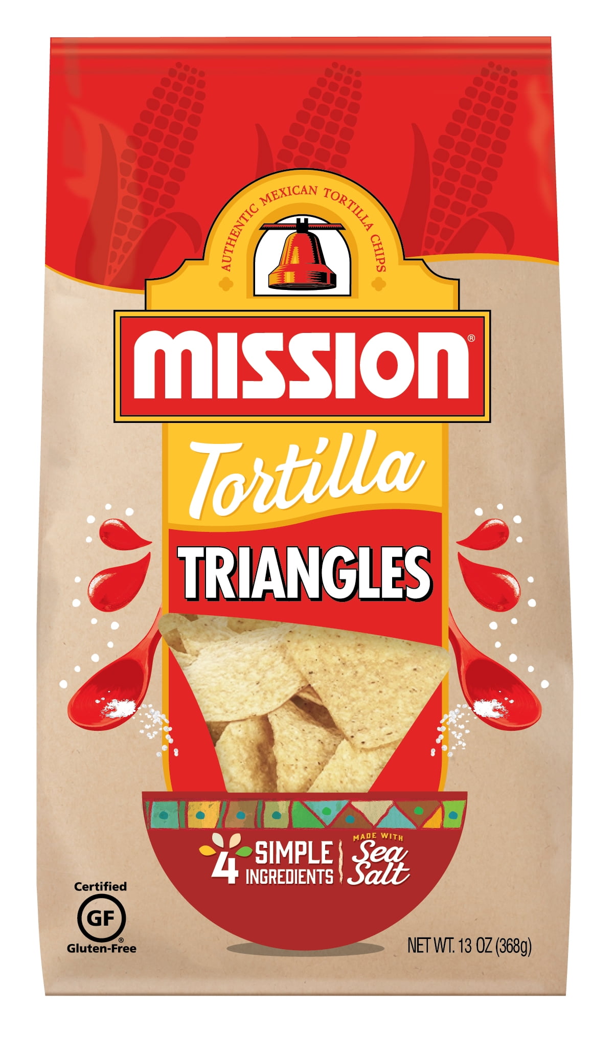 Mission Tortilla Chips Triangles, 13 Oz