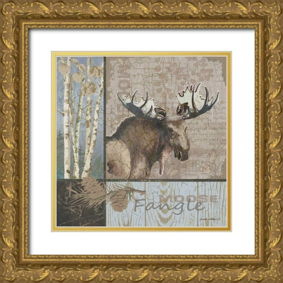 Phillips, Anita 26x26 Gold Ornate Wood Framed with Double Matting Museum Art Print Titled - Fangle
