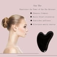 thumbnail image 3 of Gua Sha Jade Stone Gua Sha Massage Tool, Guasha Tool for Face and Body Skin Massage. Tools for SPA Acupuncture, Pink Stone for Body Face Neck and Eye, Skin Care Gift for Woman (Pink), 3 of 10