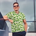 thumbnail image 4 of Fotbe Cartoon Frogs Camiseta Polo de Golf para Hombre con Estampado – Camisa Deportiva Transpirable con Cuello Abotonado-X-Large, 4 of 6