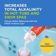 thumbnail image 2 of FROG TArget Total Alkalinity Increaser for Hot Tub & Swim Spa Water - 2 lb Bottle with TruDose Measuring Cap for Easy Maintenance & Balancing - 2 Pack, 2 of 8