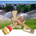 thumbnail image 3 of Boquilla de riego de aleación de zinc con rosca macho, aspersor de impacto G3/4in para trabajo pesado Cabezal de aspersor de aleación de zinc ajustable de 360 ​​° Boquilla de riego para vaso de jardí TUNC Sencillez, 3 of 5
