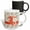 Multicolor, variant on 3drose, Letter E Personal Monogram Animal Pattern - Personalized Initial, 11oz Two-tone Green Mug