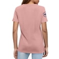 thumbnail image 5 of MEICHEN 4th Of July Shirts For Women Summer USA Star Stripes Graphic Tees Memorial Day Outfit 250th Anniversary USA Shirt, 5 of 6
