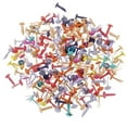 thumbnail image 2 of Mini Brads For Craft Approximately 200 Metal Brad Paper Fastener - mixed color, 5.5x11mm, 2 of 9