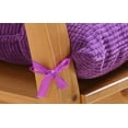 thumbnail image 4 of Nvzi Comfortable & Soft Seat Cushions Kitchen Dining Chair Pad with Ties (Large, Yellow), 4 of 5