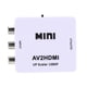 thumbnail image 2 of Convertidor de vídeo USB, convertidor de vídeo AV alimentado por USB 1080P, convertidor Mini A Vto HDMI, rendimiento de alta gama, 2 of 8
