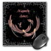3dRose Dragonfly Dance Orb, Mouse Pad, 8 by 8 inches