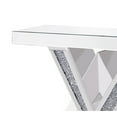 thumbnail image 5 of ACME Noralie Console Table, Mirrored & Faux Diamonds, 5 of 5