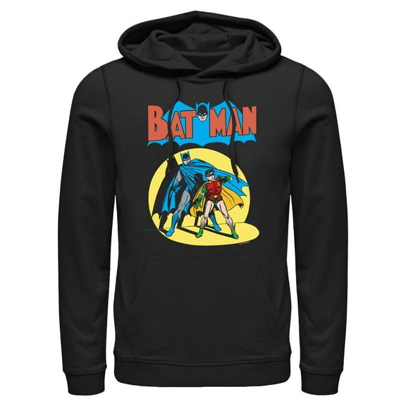 Men's Batman Duo Classic Cover Pull Over Hoodie