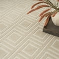 thumbnail image 6 of Nourison Casual 5'3" x 7' Beige Modern Indoor Rug, 6 of 8