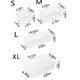 thumbnail image 2 of 1pc Student Desk Stationery Storage Box, Plastic Transparent Large Capacity School & Office Supplies, Tabletop Drawer Style Pencil & Note Paper Organi, 2 of 5