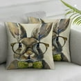 thumbnail image 2 of Nawypu  Easter Pillow Covers Farmhouse Welcome Easter Egg Rabbit Decorative Pillow Cases Holiday Throw Cushion Cover for Home Sofa Office Car Decor&nbsp;2pc, 2 of 6