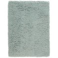 thumbnail image 1 of Linon Tapis Luxe en Peluche Tufté à la Main en Polyester 2'x3' Vert Aqua, 1 of 5