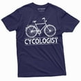 thumbnail image 4 of Funny Bicycle Rider Cycologist Tee Shirt Birthday Gift Bike Shirt Sports Humor Tee (Large Grey), 4 of 6