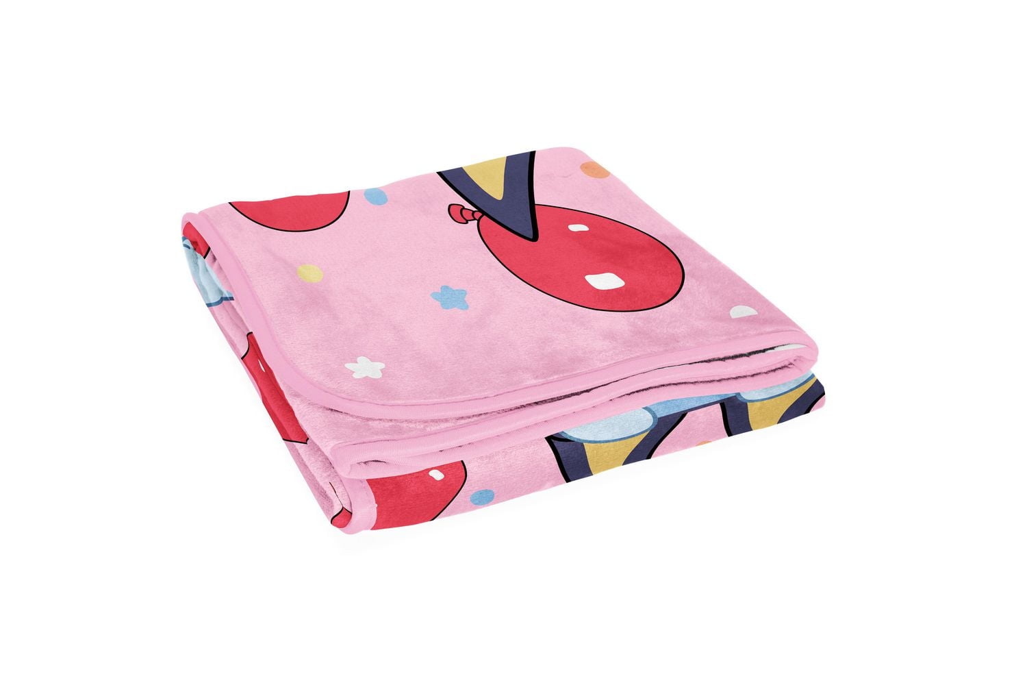 Bluey 'Fête des Ballons' Jeté Polaire en Peluche pour Enfants,