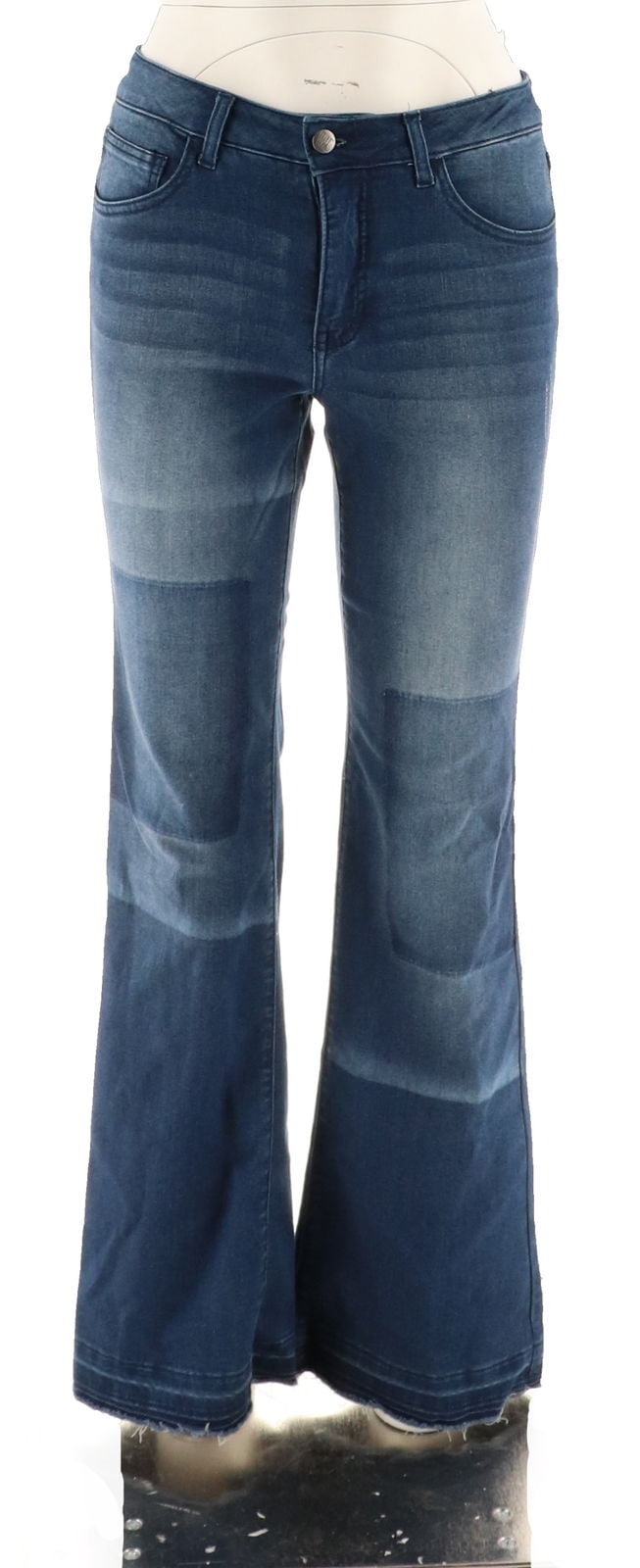 Damen Women With Control My Wonder Patchwork Boot Cut Jeans Indigo 16p New Kleidung Accessoires Dvornik Com Mk