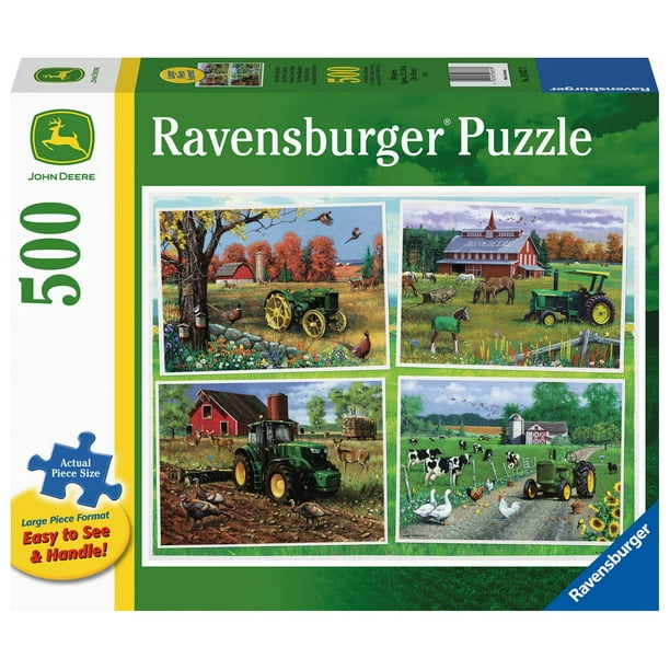 Ravensburger : Casse-tête 500 mcx / John Deere Classique 