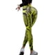thumbnail image 1 of Gibobby Leggings de yoga para mujer Pantalones Leggings Gimnasio Impreso Correr Deportes Atlético Mujeres Fitness Entrenamiento Yoga Pantalones de y(Verde,G), 1 of 5