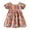 Multicolour, variant on Tkrady Dress for Girls Spring Summer New Cute Crewneck Print Fashion Princess Dresses, Sizes 1-6 Years