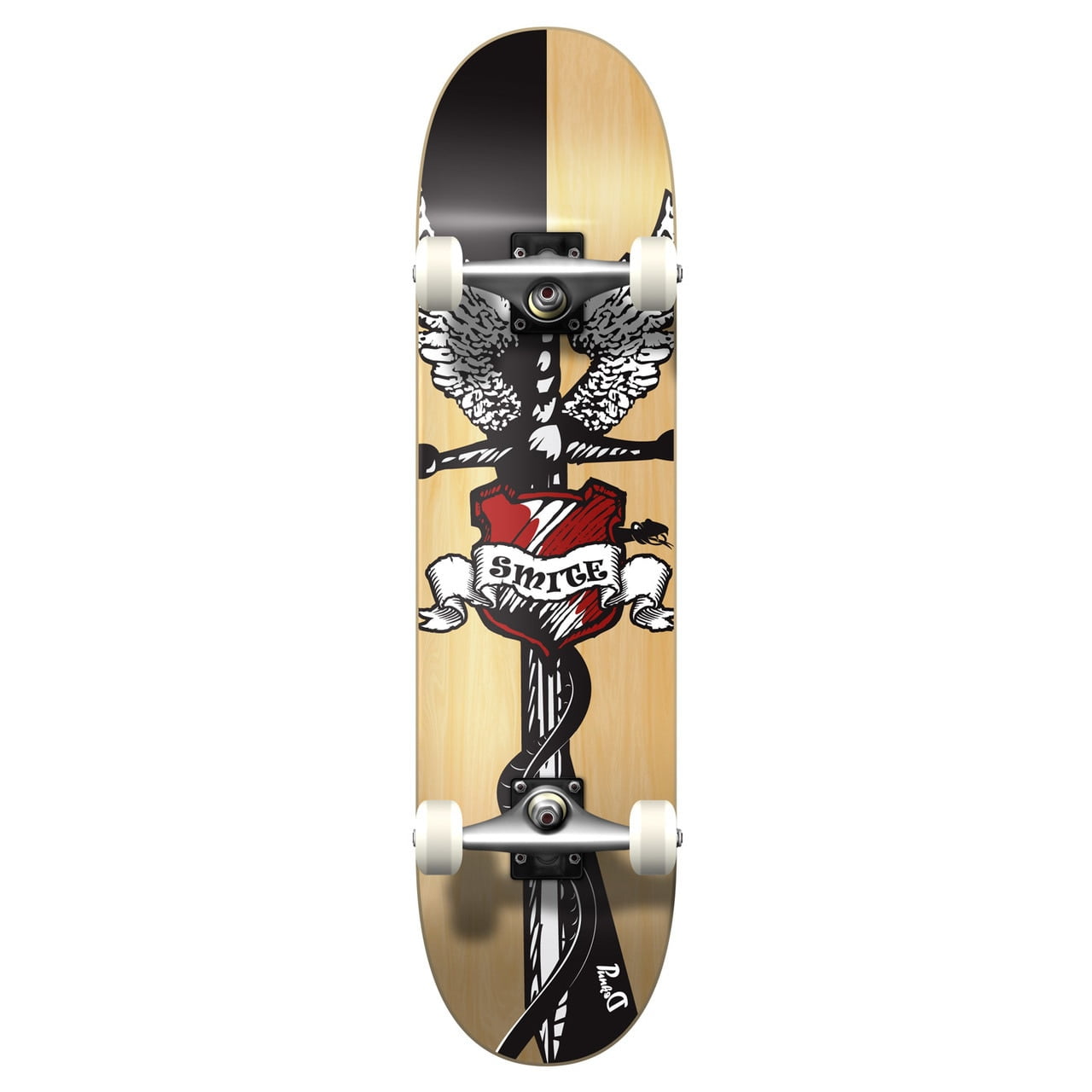 Yocaher Graphic Hot Rod Ragz Complete Skateboard 