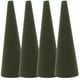 thumbnail image 1 of 4 piezas de barro de flores, forma de cono, bloque de espuma floral, material para arreglos florales frescos y artificiales., 1 of 8