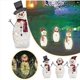 thumbnail image 2 of 2Set Christmas Decor Snowman Santa Glowing Light Waterproof Snowman Santa Claus Model with LED Light, 2 of 5