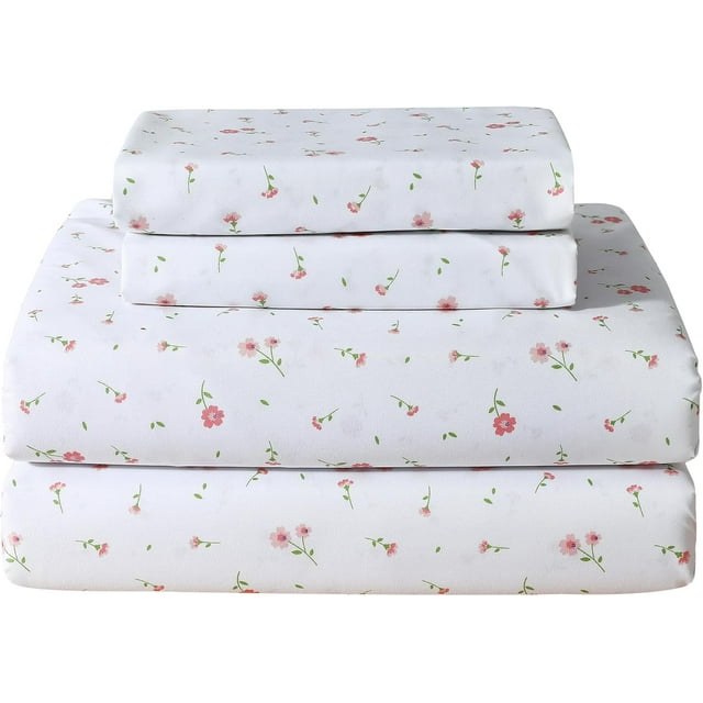 Queen Size Sheet Set Soft Queen Bed Sheets Brushed Microfiber Fitted Sheet with ” Deep Pockets Breathable Pieces Sheet Set for Queen Bed Bedding Sheets & Pillowcases Navy