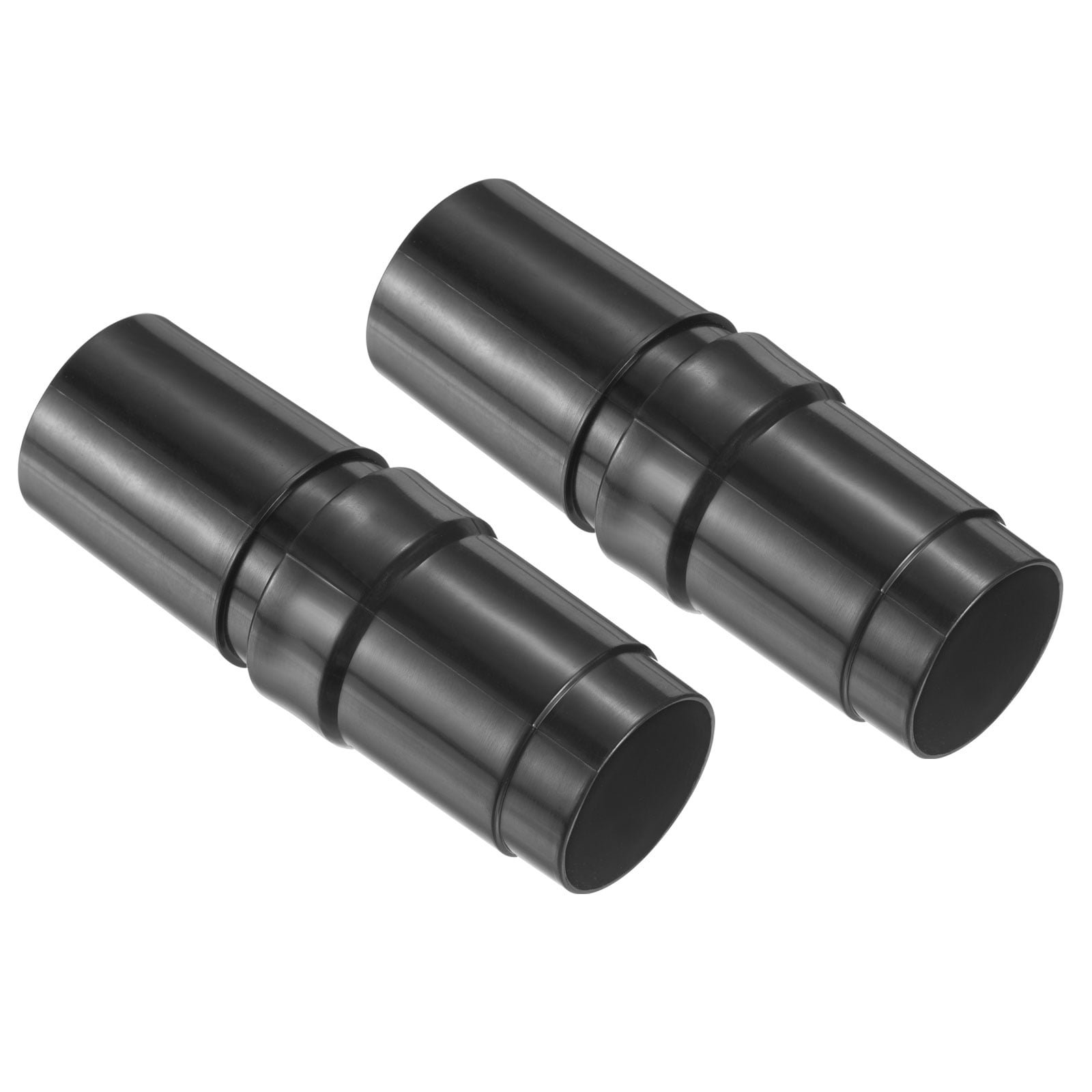 Uxcell Vacuum Hose Adapter Cleaner Hose Converter 32mm To 32mm Connector Black 2 Pack 5500