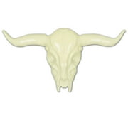 Beistle 29" Plastic Longhorn Skull; White/Ivory 3/Pack 55572