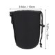 thumbnail image 2 of unbranded 2Ud Bolsa Para Lentes De Cámara Neopreno Con Cierre Ajustable Y Gancho Para Cinturón Negro, 2 of 6