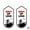 Shut Up Legs, variant on Waterproof Bicycle Stickers 2-Pack Durable Peel and Stick Decals for Bike Frame Personalization