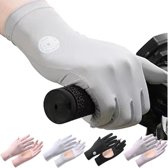 Sun Gloves for Women UV Protection Summer Driving Gloves Full Finger Touchscreen Non Slip Gloves Outdoor Gloves for Women Girl