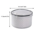 thumbnail image 5 of JeashCHAT Food Storage Container with Locking Lid and Removable Drain Basket, Cylindrical Plastic Fresh Produce Storage Container for Vegetable and Fruit, 2300ML, 5 of 5