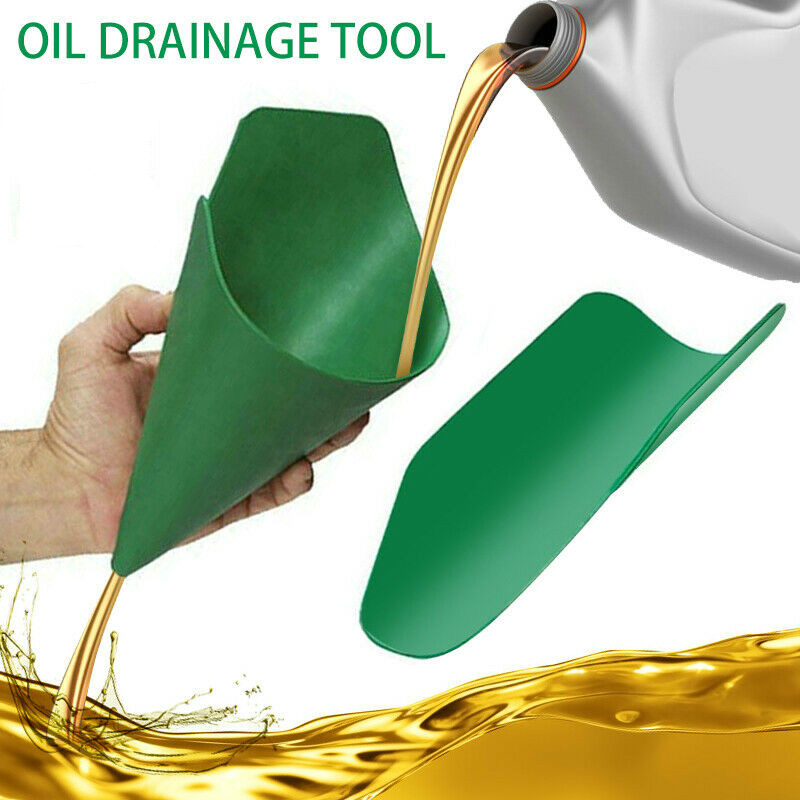 1PCS Flexible Draining Tool Oil Funnel, Folding Deformable and Quick