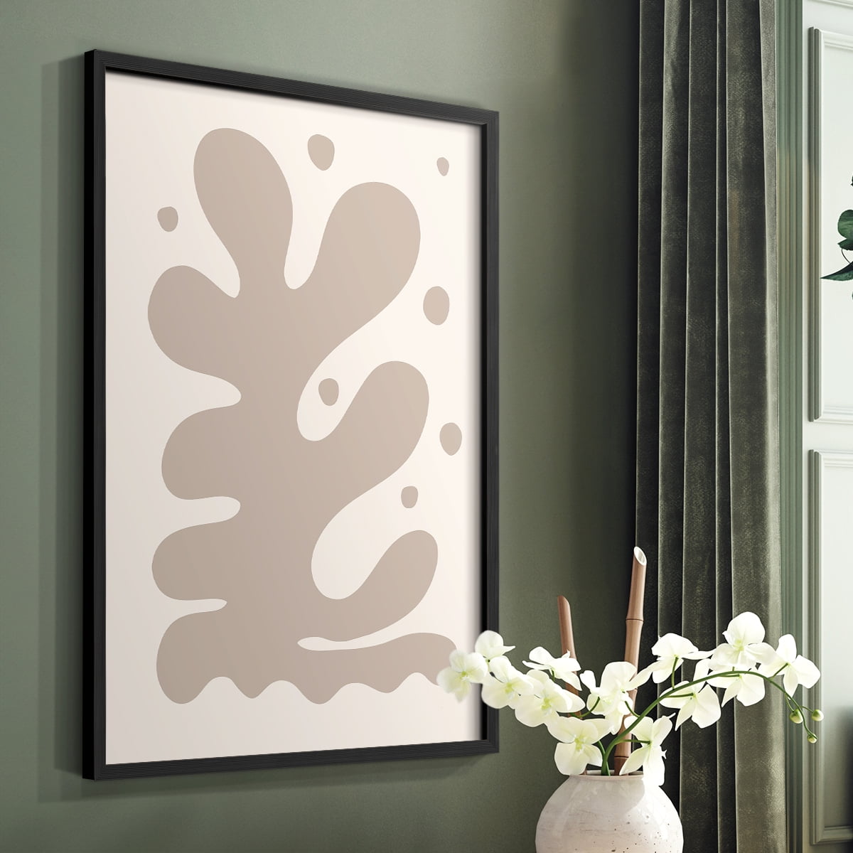 Matisse CCLV in Solid Wood 8 x 10 Framed Print
