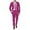 Hot Pink, variant on FYEGRE Men's Carnival Suits Mens Carnival 3D Digital Printed Light Business Suit Set Contemporary Jacket and Trousers Ensemble for Style Hot Pink L